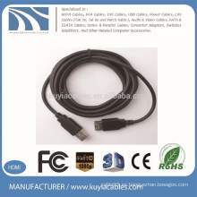 Precio de fábrica de la marca de fábrica de Kuyia usb 2.0 3.0 cable auxiliar de la extensión 3m 5m 10m